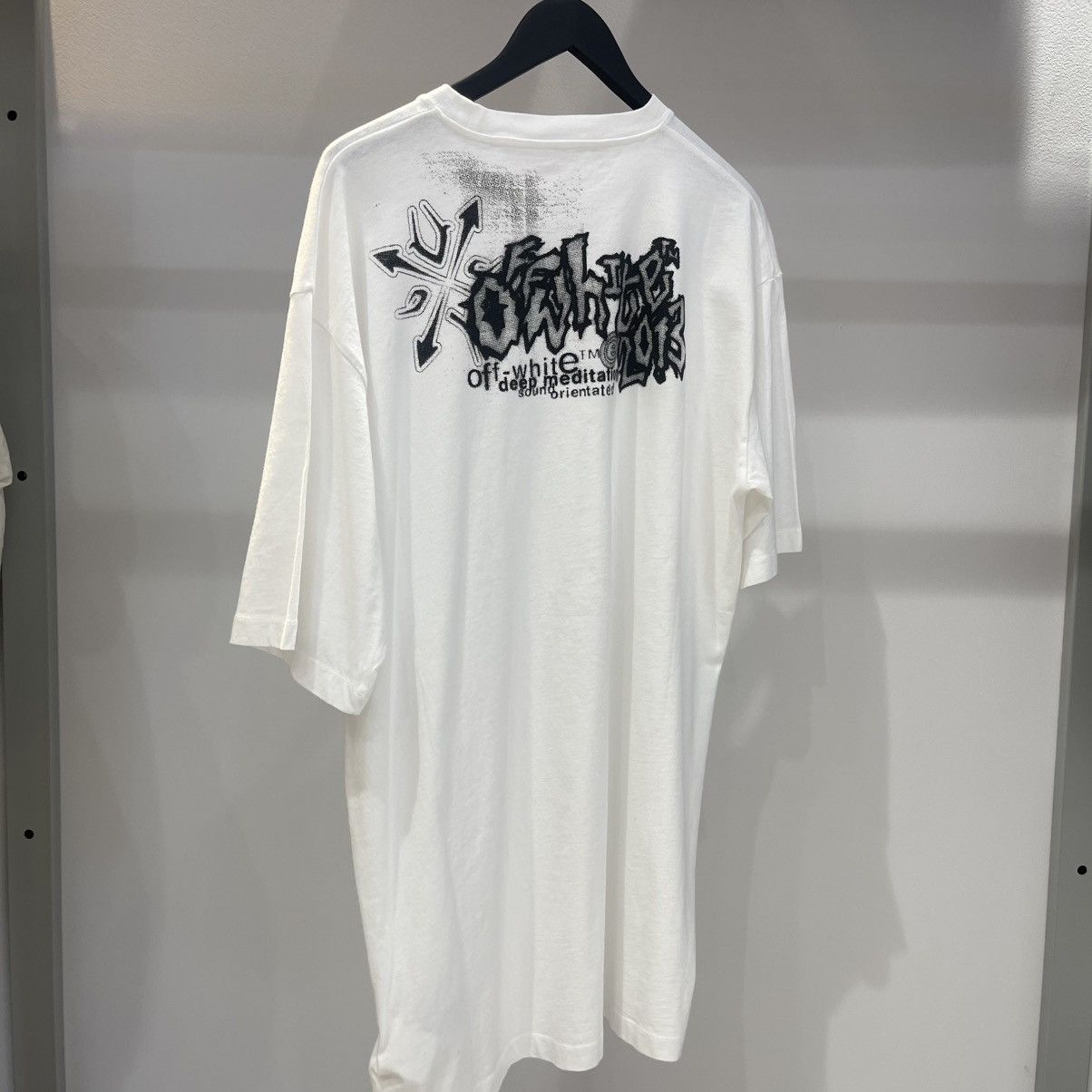 Off-White Off-White Blue Metal Arrow Tee Size US S / EU 44-46 / 1 - 3 Thumbnail