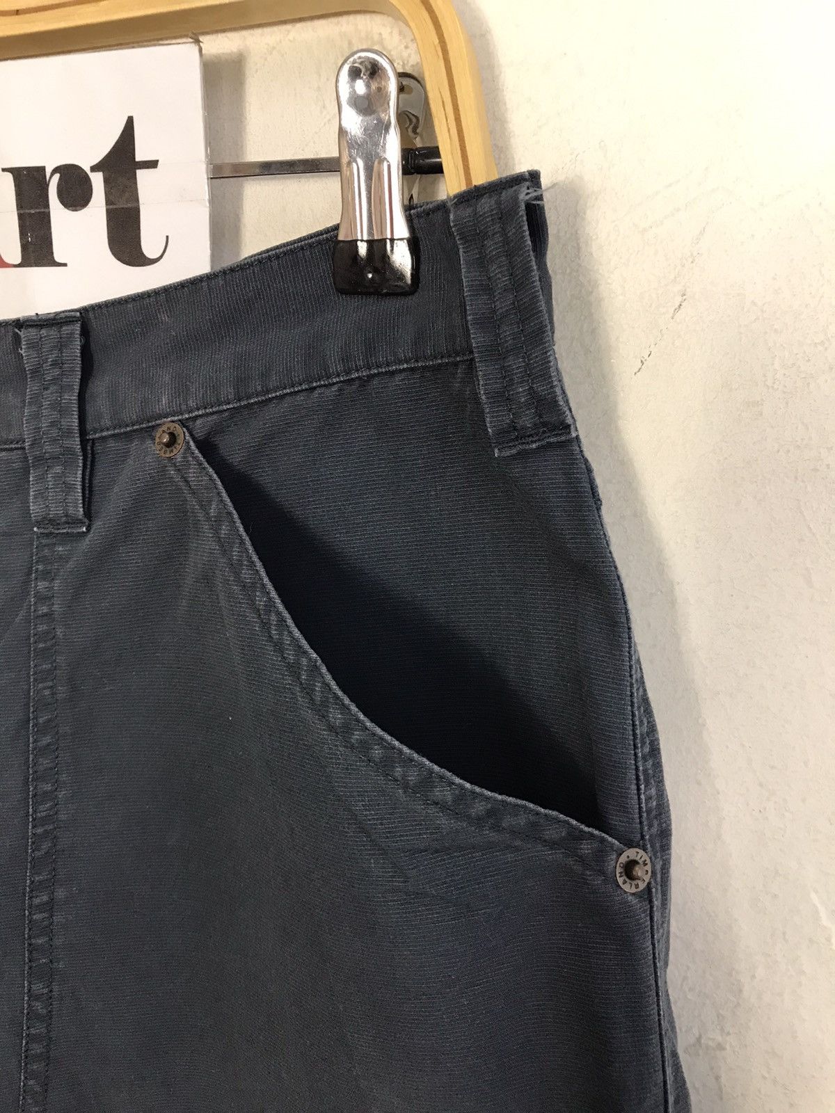 Timberland Vtg Short Pants Timberland Weathergear Carpenter Zipper Size US 31 - 4 Thumbnail