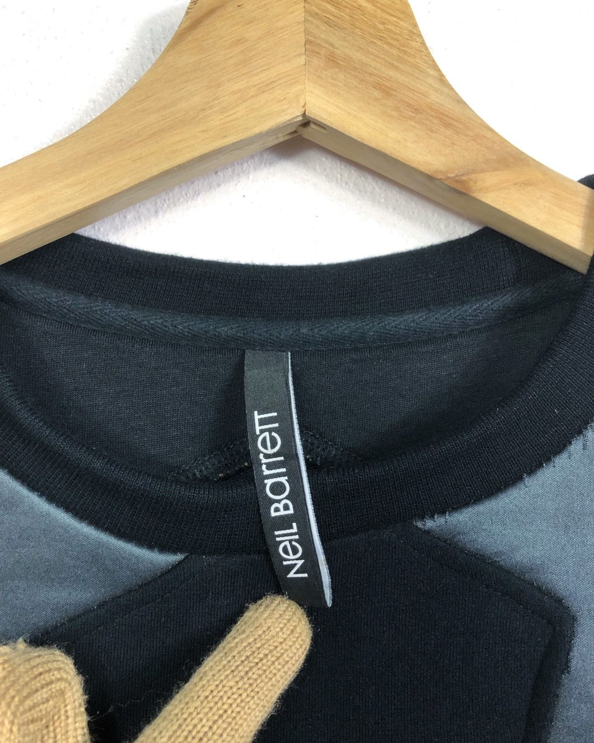 Neil Barrett Rare Neil Barrett Black Sweater Size US S / EU 44-46 / 1 - 8 Thumbnail