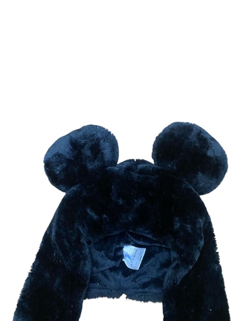 Disney Disney Mickey Mouse Fluffy Cap Long Scarf Tokyo DisneyJapan Size ONE SIZE - 7 Thumbnail