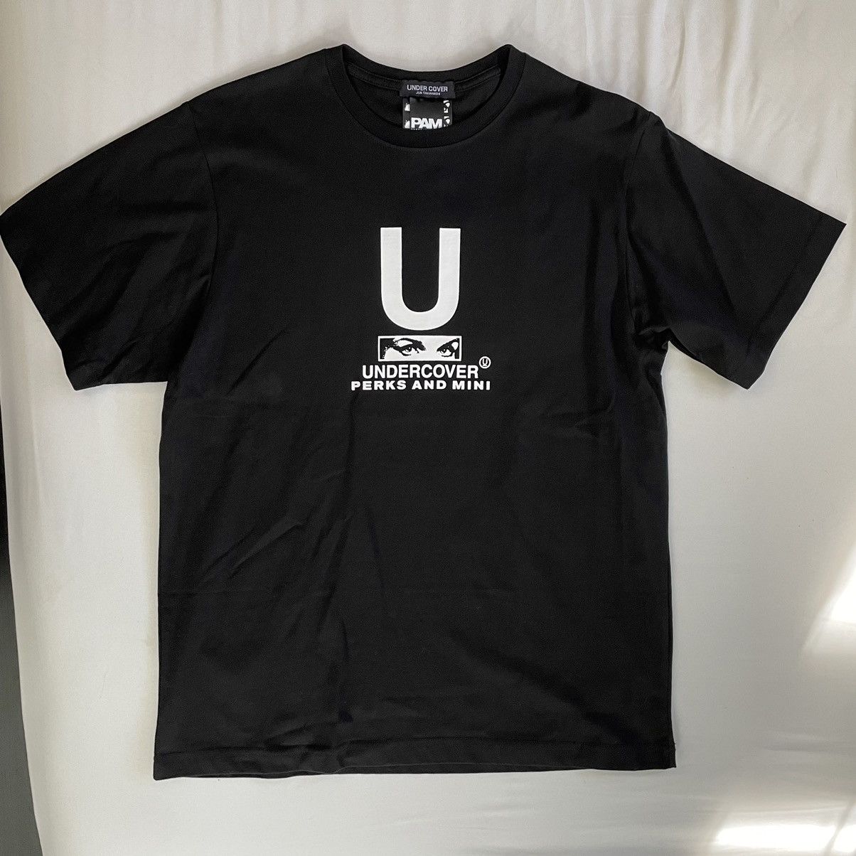 image of Perks And Mini x Undercover Psy Active Mutation Tee in Black, Men's (Size Large)