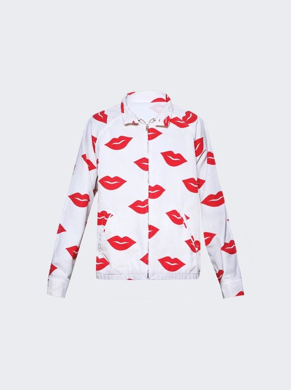 Saint Michael o1mle0326 Top Lip Jacket in White Size US M / EU 48-50 / 2 - 1 Thumbnail
