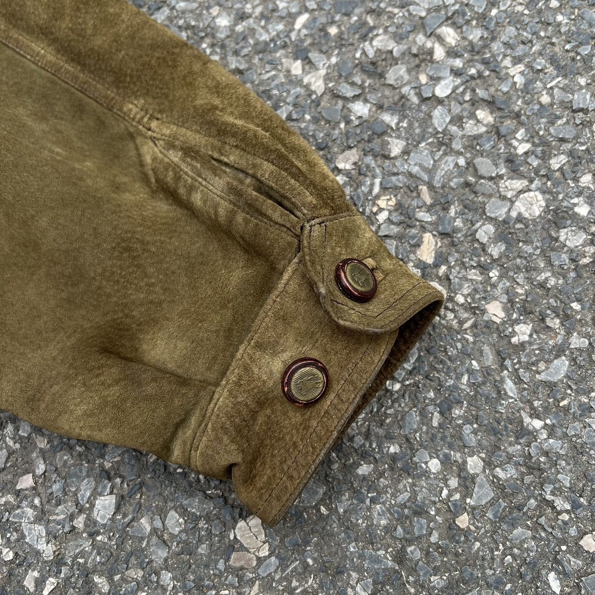 Burberry × Burberry Prorsum Vintage 90s Burberry Suede Jacket Size US L / EU 52-54 / 3 - 8 Thumbnail
