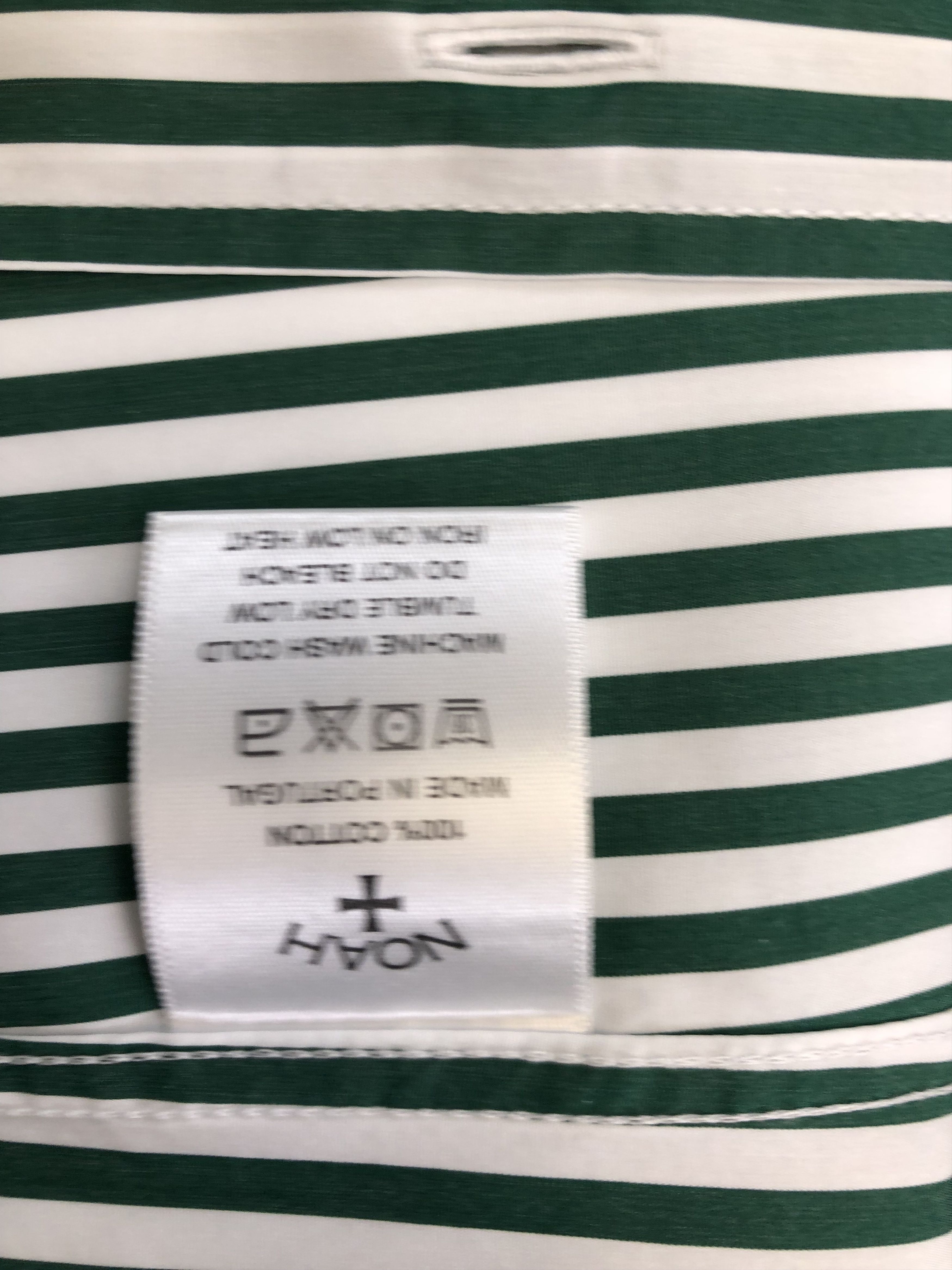 Noah Noah Striped Shirt Size US L / EU 52-54 / 3 - 9 Thumbnail