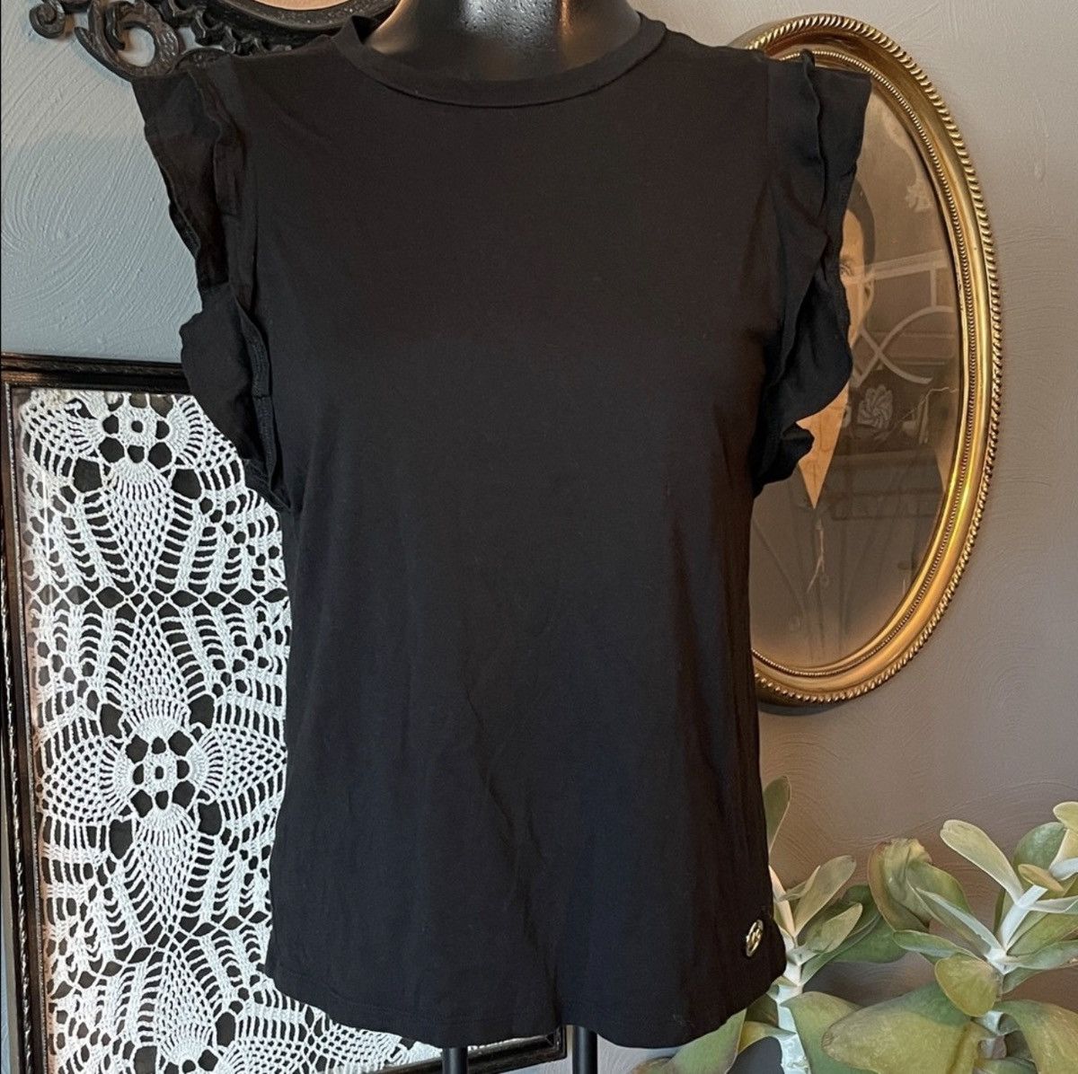 Michael Kors Michael kors black blouse Size S / US 4 / IT 40 - 1 Thumbnail