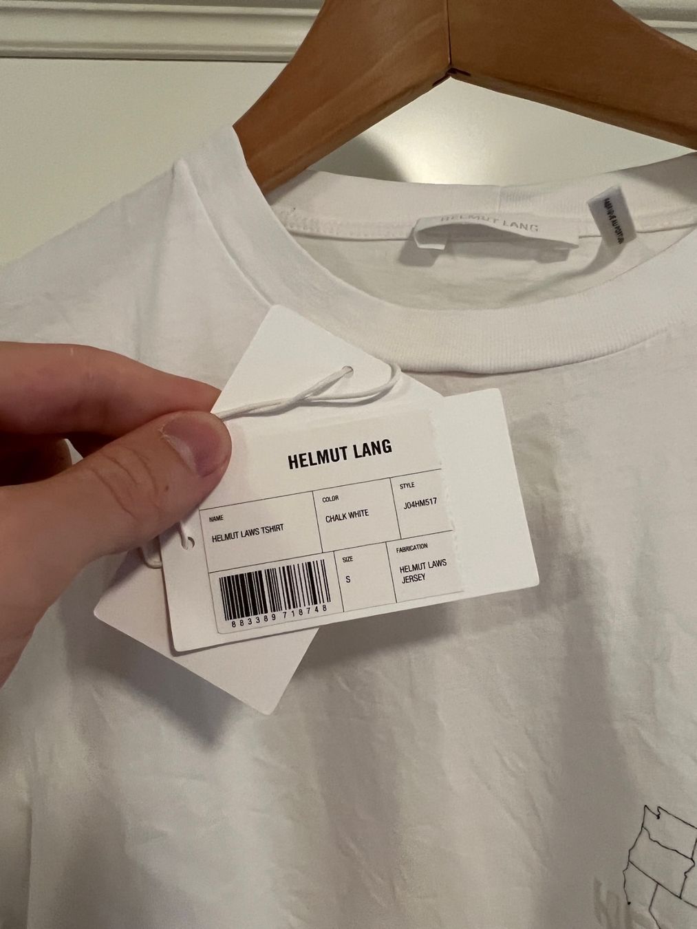 Helmut Lang Helmut Laws T-Shirt Size US S / EU 44-46 / 1 - 5 Thumbnail