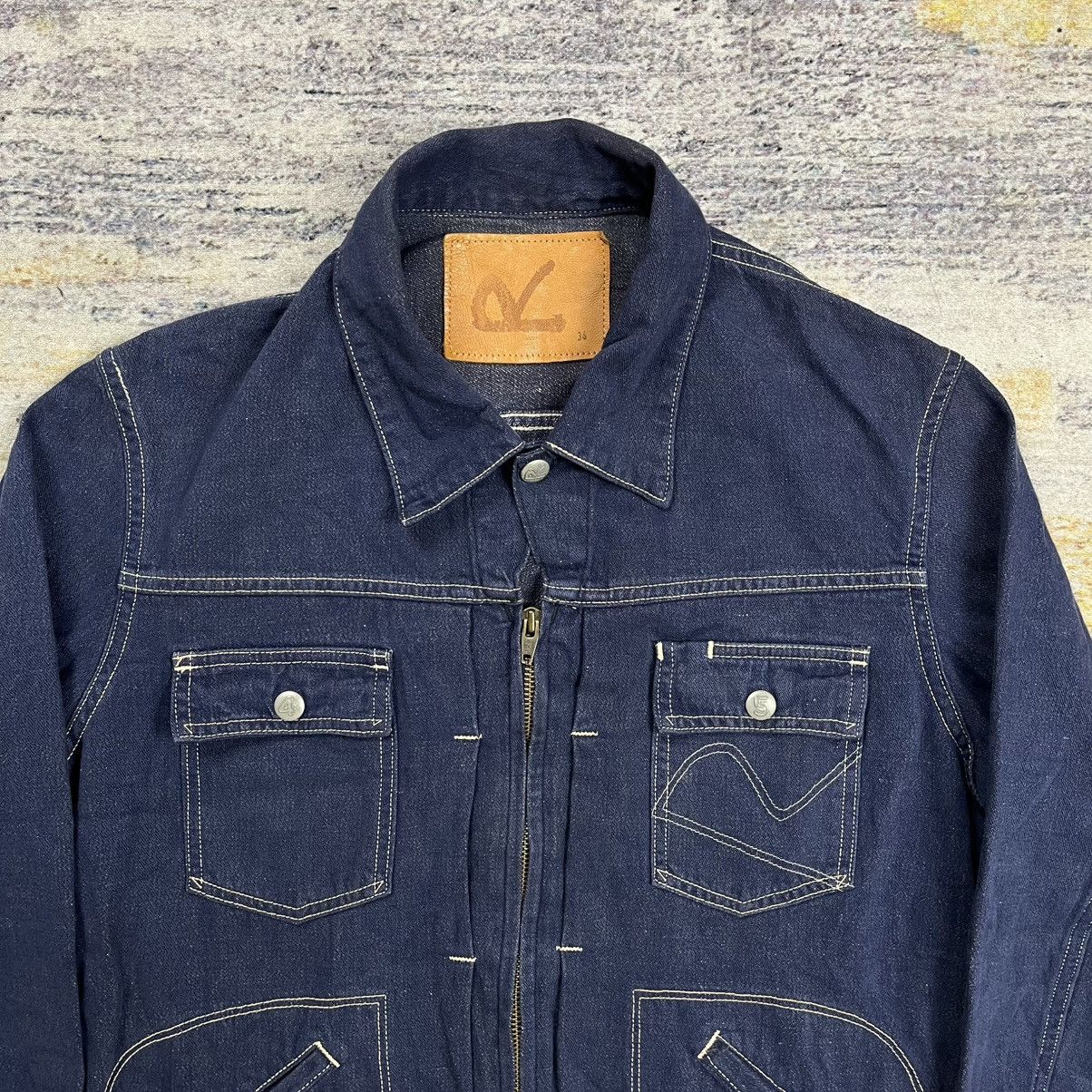 45rpm R by 45Rpm indigo trucker denim jacket Size US S / EU 44-46 / 1 - 2 Thumbnail