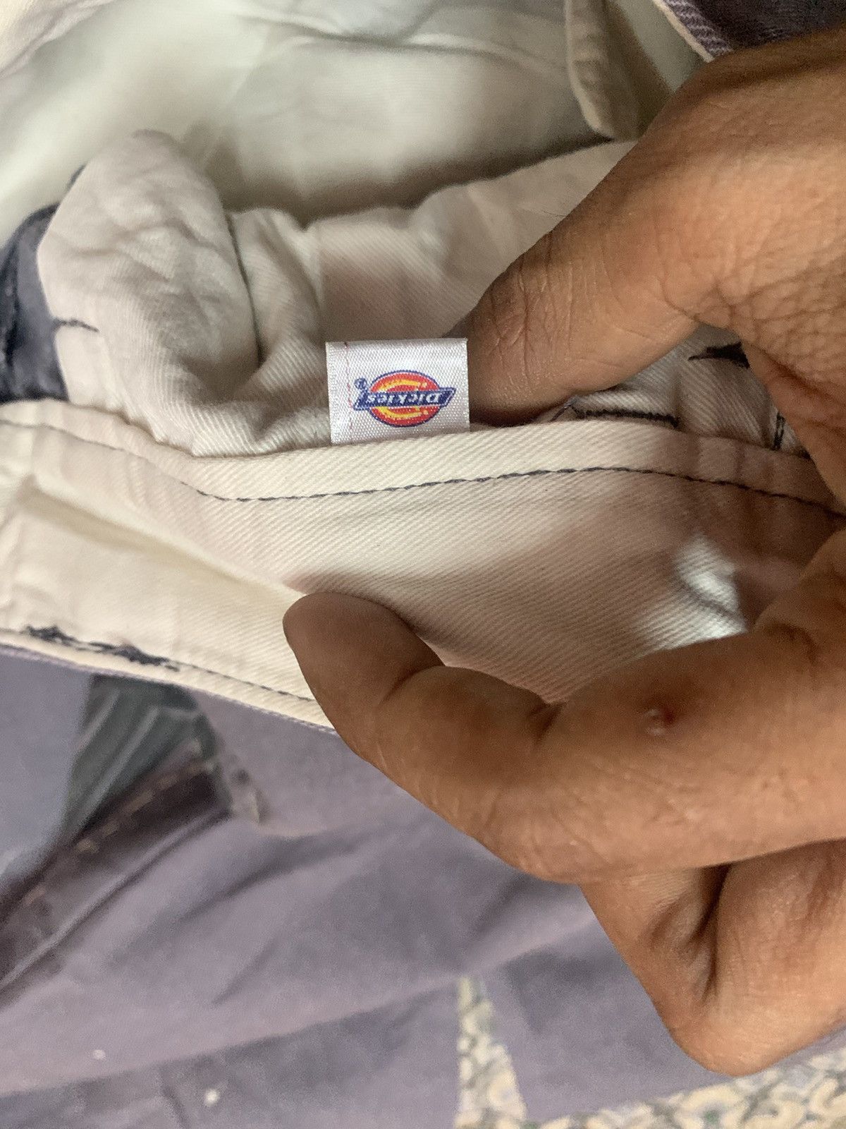 Dickies 90s OG DICKIES CUSTOM PATCHWORK AND SPLASH PAINT RARE Size US 31 - 10 Thumbnail