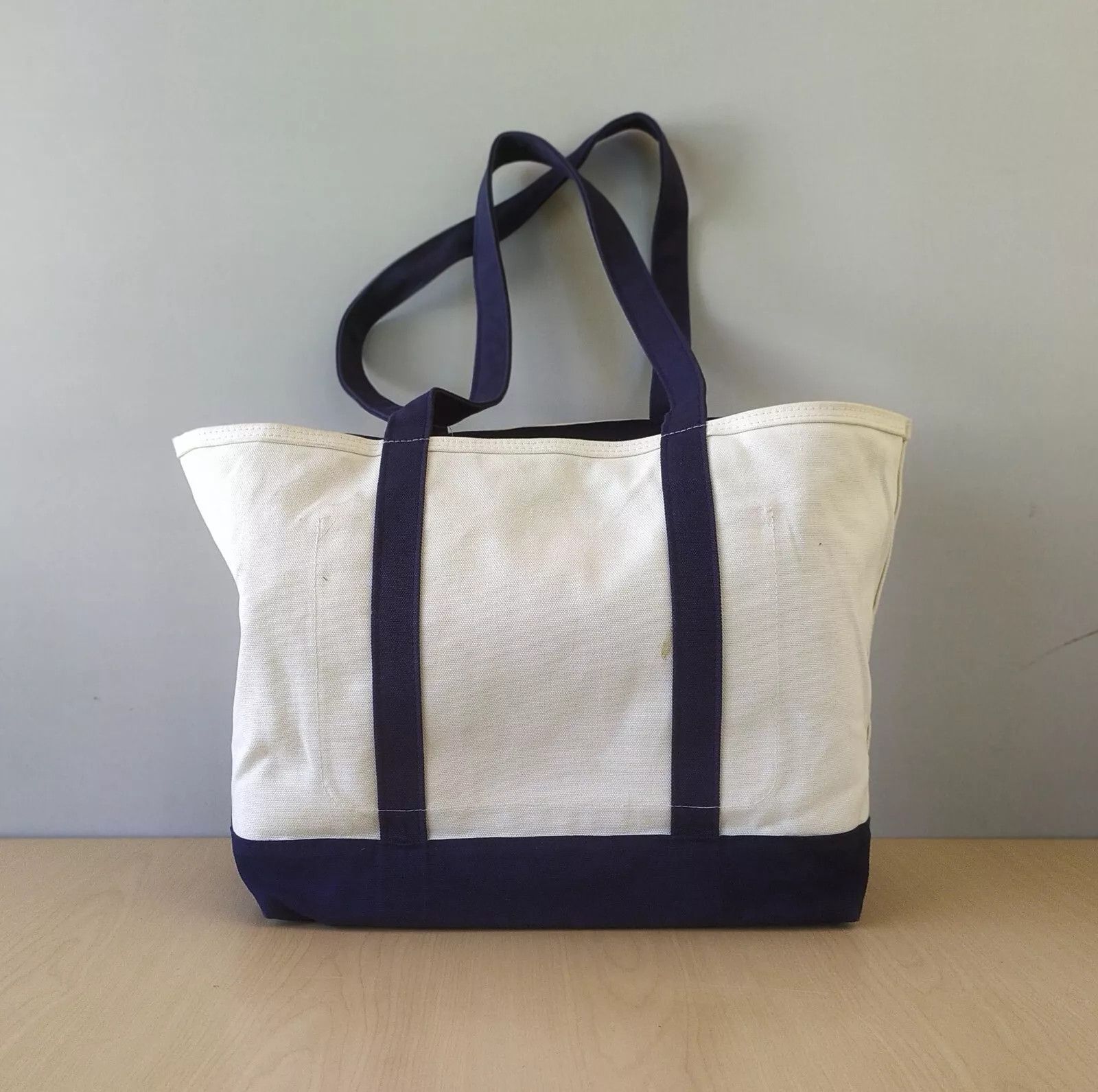 Polo Ralph Lauren Polo Ralph Lauren Logo-Embroidered Canvas Tote Bag IFD 8046 Size ONE SIZE - 6 Thumbnail