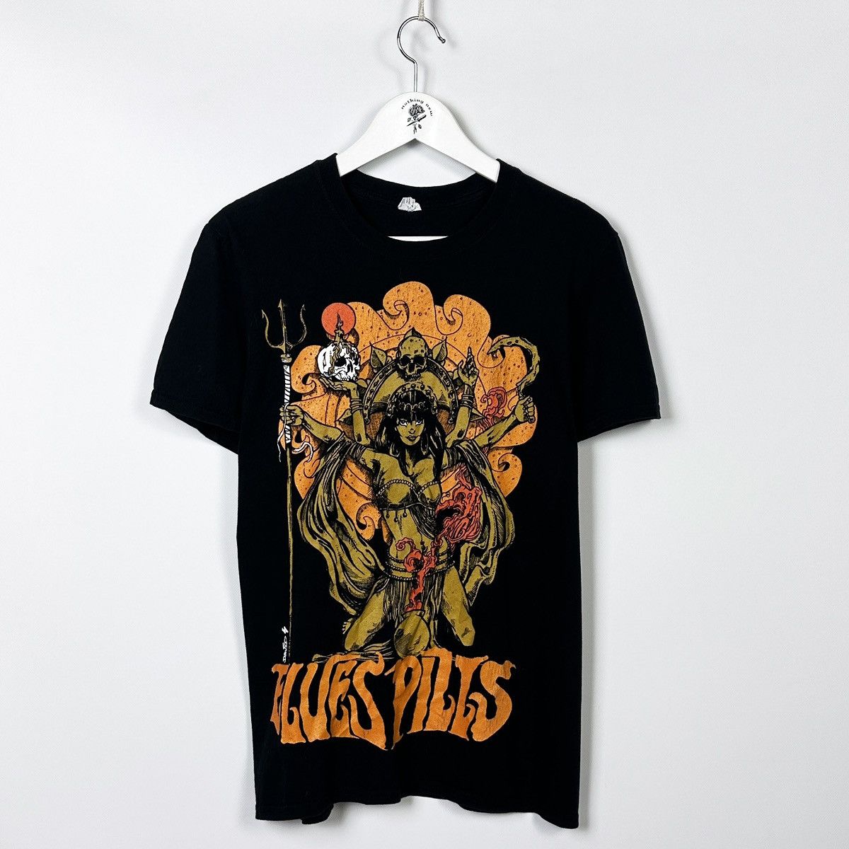 Band Tees Vintage 00s Blues Pills rock band Swedish tee y2k metal punk Size US M / EU 48-50 / 2 - 1 Thumbnail