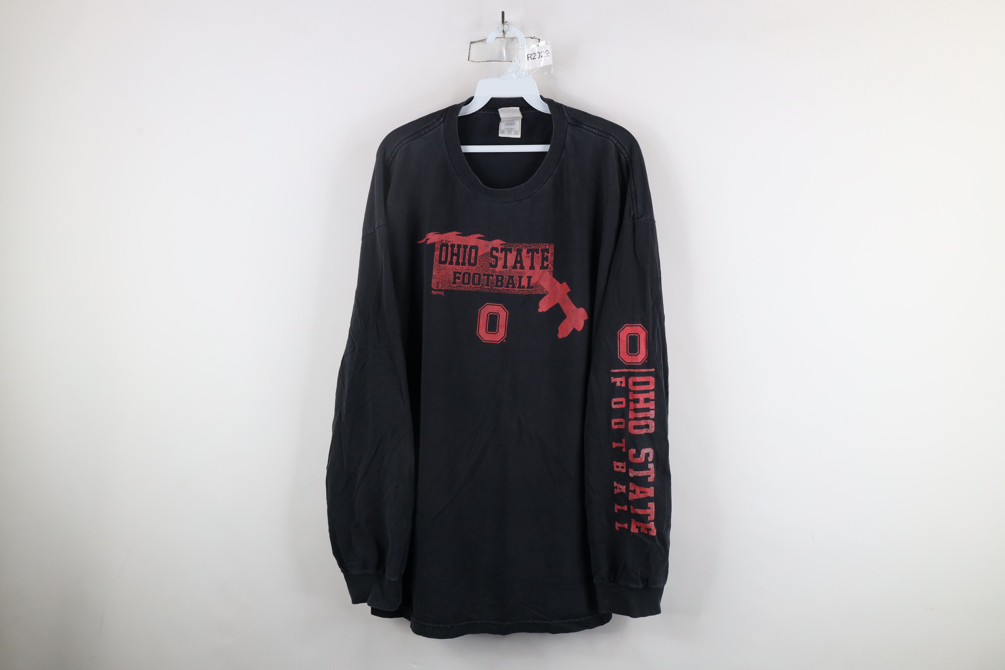 Vintage Vintage Ohio State University Football Long Sleeve T-Shirt Size US XXL / EU 58 / 5 - 1 Thumbnail
