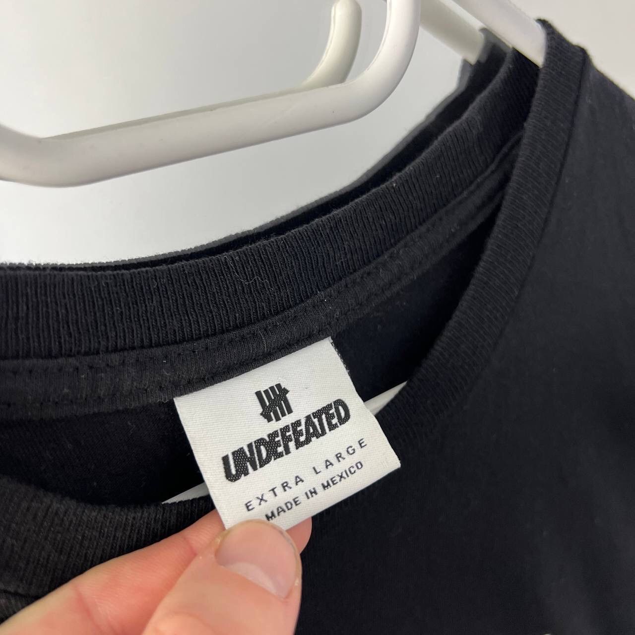 Undefeated Undefeated Tee Big Logo Oversized Baggy T-shirt Y2K Black Size US XL / EU 56 / 4 - 4 Thumbnail
