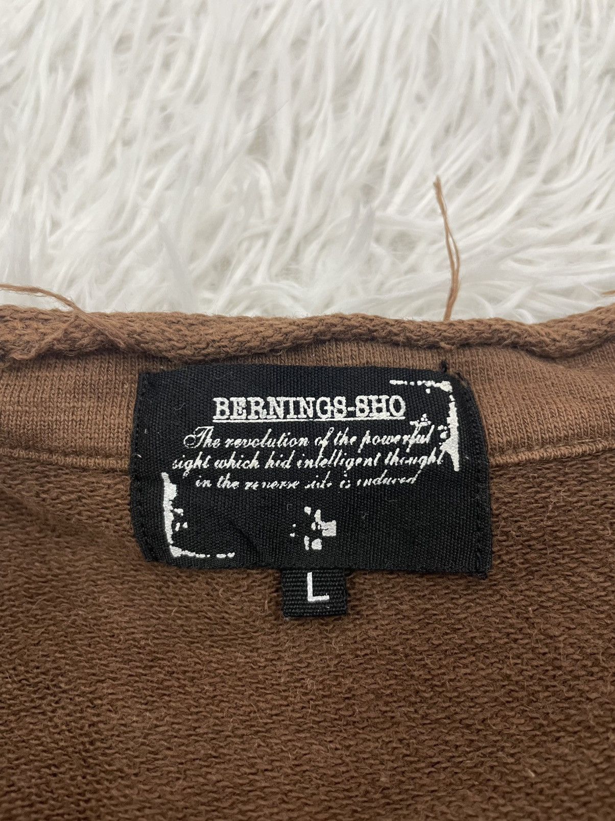 BERNINGS SHO Bernings-Sho Asymmetrical Constructed Sweater Jacket Punk Size US L / EU 52-54 / 3 - 11 Thumbnail