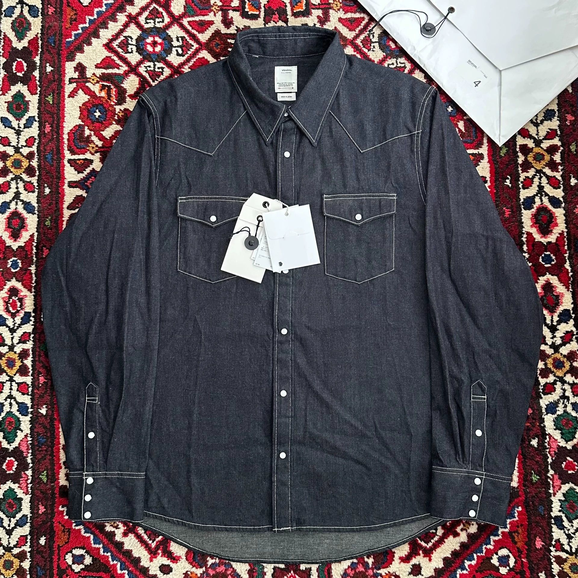 Visvim Visvim 23ss Mud Overdye Shirt 4 ict Size US XL / EU 56 / 4 - 2 Thumbnail