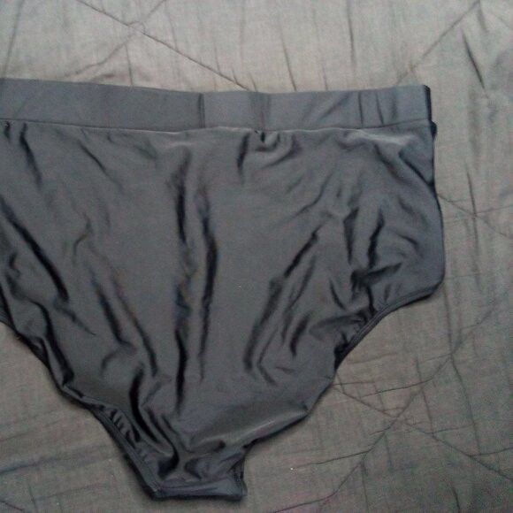 Other NWT Aqua Couture High Waist Curvy Bikini Bottom Swim Size US 36 / EU 52 - 9 Thumbnail