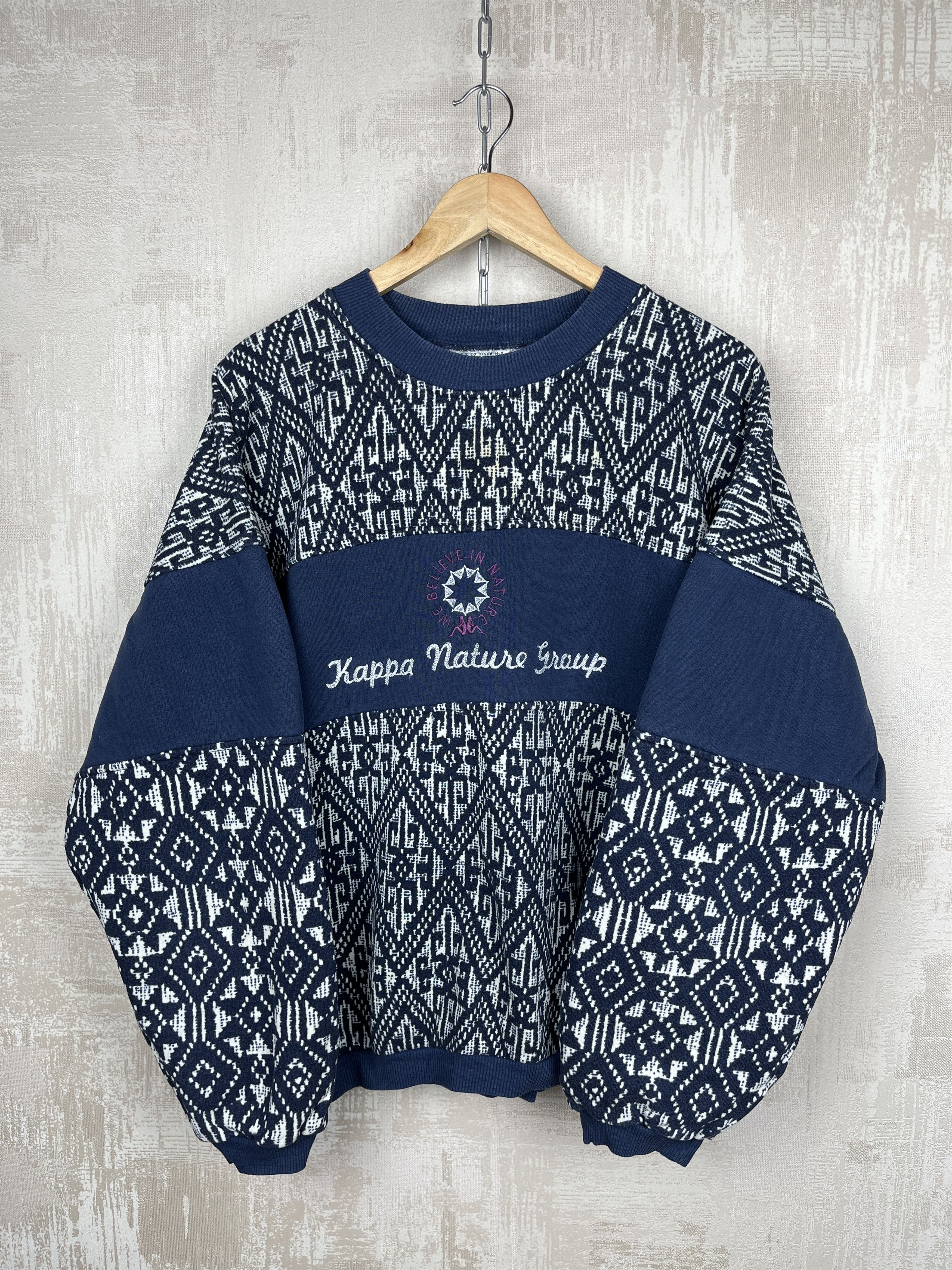 Kappa Vintage Kappa 90's Rare Crew Neck Sweatshirt Boxy Fit Size US L / EU 52-54 / 3 - 8 Thumbnail