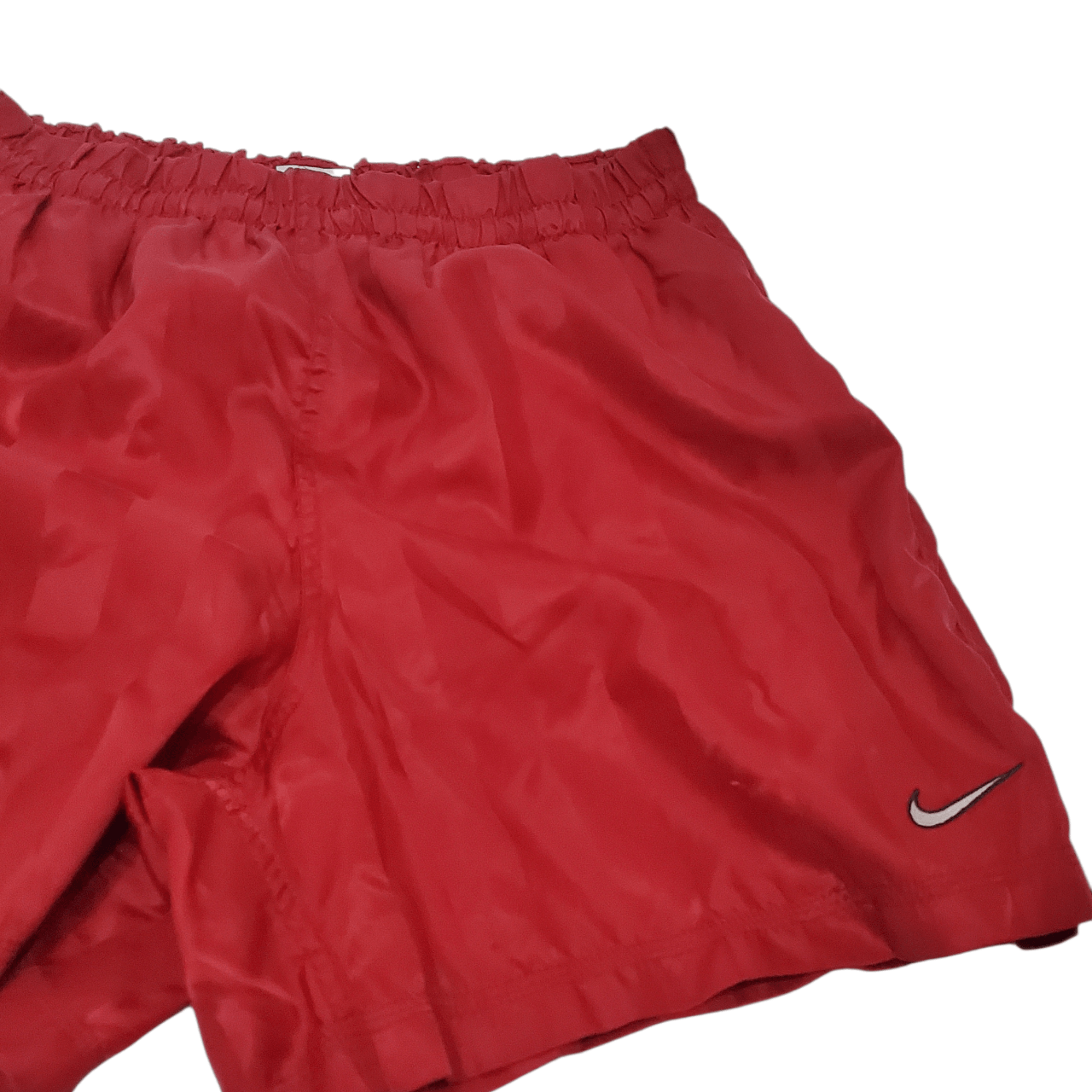 Nike 90s Nike Shorts/Swimming Trunks (Red) Size US 32 / EU 48 - 2 Thumbnail
