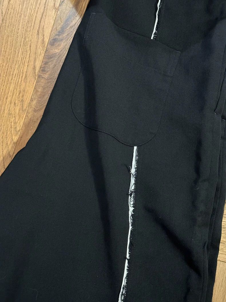 Yohji Yamamoto Yohji Yamamoto size 2 Black wool cropped pants 2506-Nextar Size 24" / US 00 / IT 34 - 3 Thumbnail