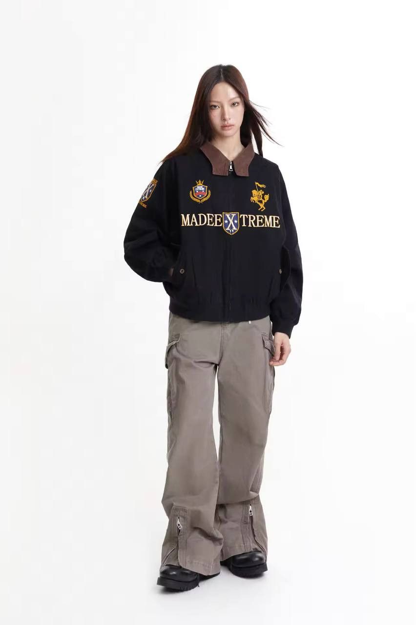Japanese Brand × Vintage MADE EXTREME vintage retro American style bomber jacket Size US L / EU 52-54 / 3 - 3 Thumbnail