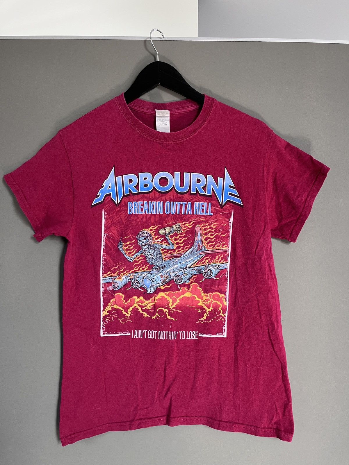 Band Tees AIRBORNE Band Breakin Outta Hell Tour T-shirt Size US S / EU 44-46 / 1 - 1 Thumbnail