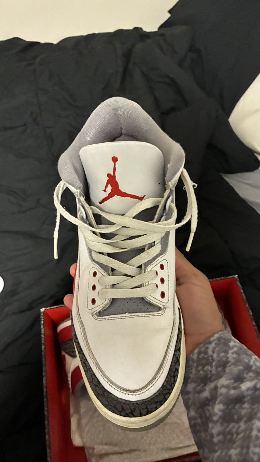 Jordan Brand Jordan 3 fire red Size US 13 / EU 46 - 2 Thumbnail