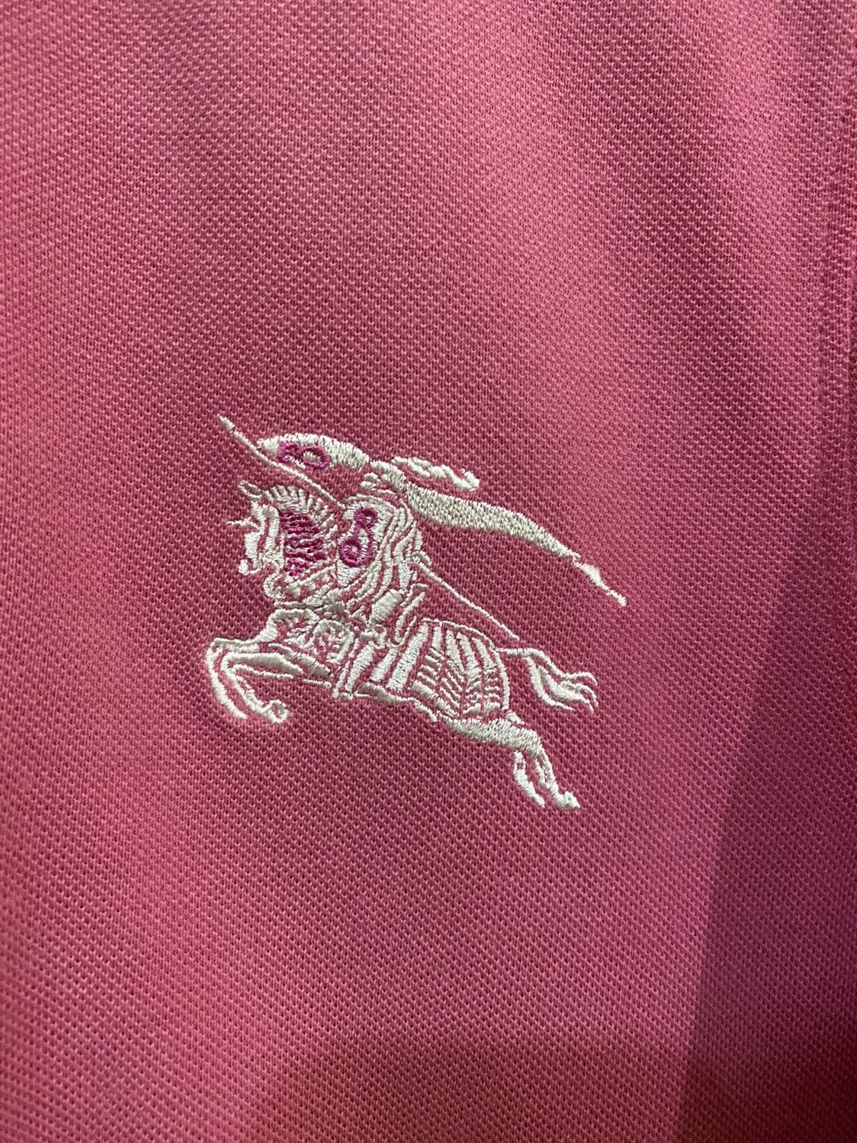 Burberry Burberry London Horserry Logo Polo Shirt Size US L / EU 52-54 / 3 - 5 Thumbnail