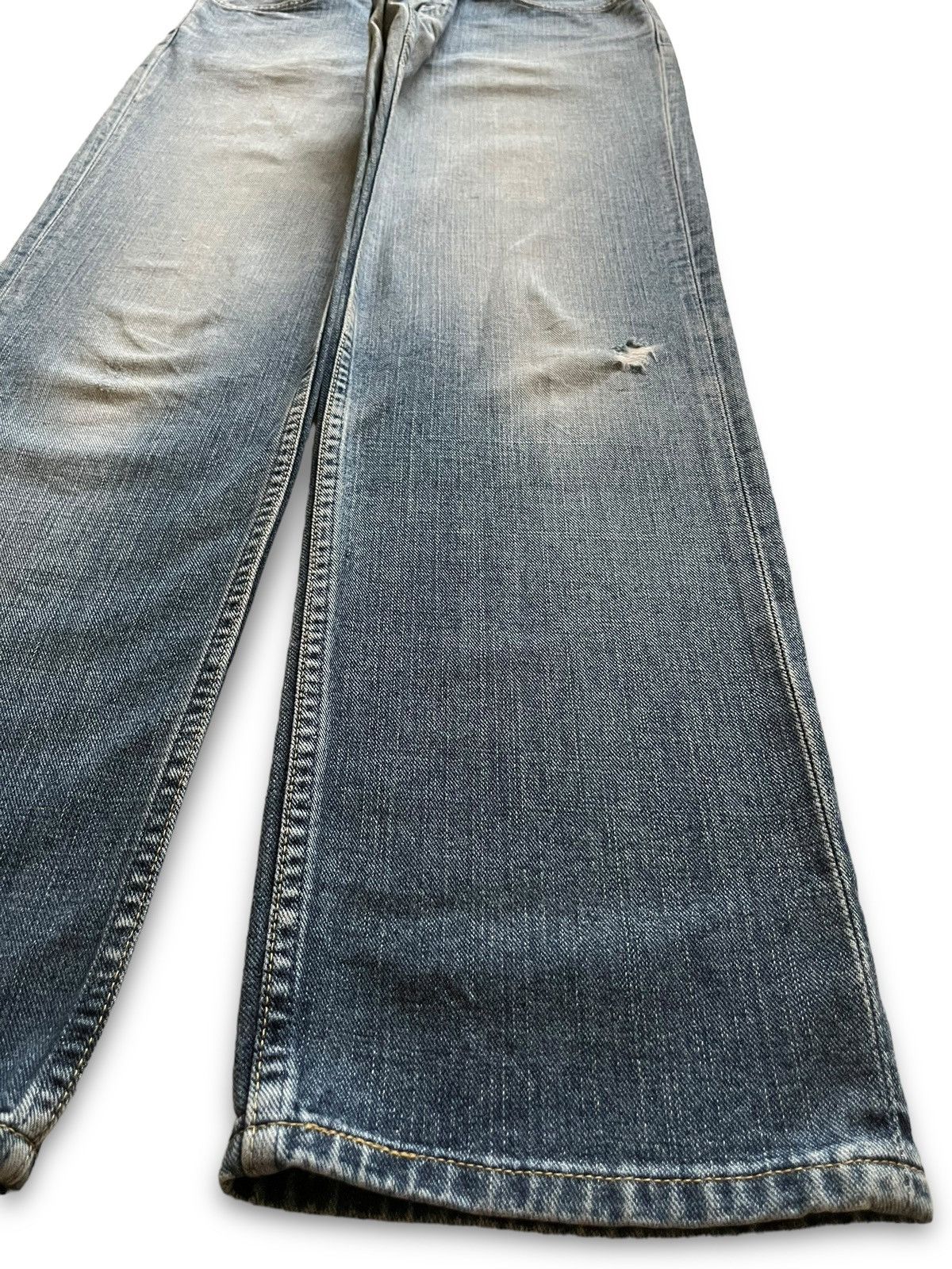 Levi's × Levi's Vintage Clothing Vintage 90s Levis 533 Faded Wash Distressed Loose Jeans Size US 32 / EU 48 - 7 Thumbnail