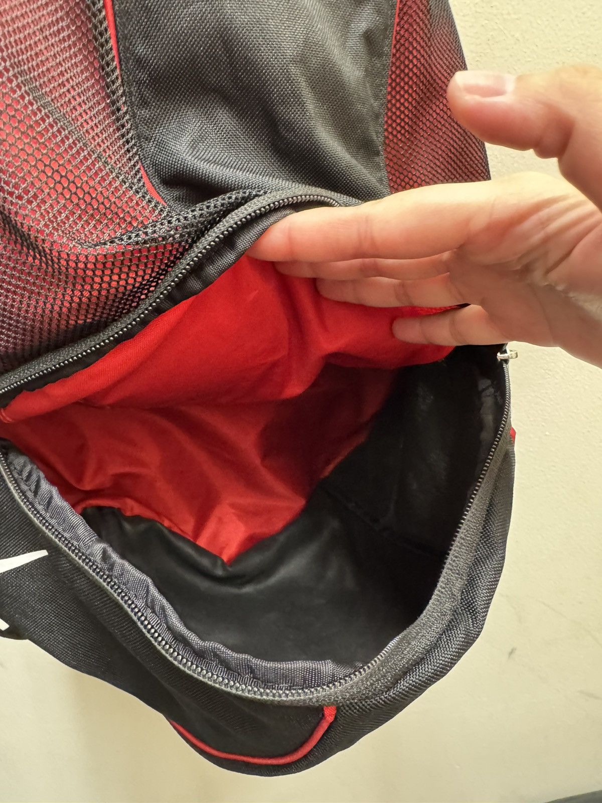 Nike Vintage Nike Total 90 00's Backpack Size ONE SIZE - 9 Thumbnail