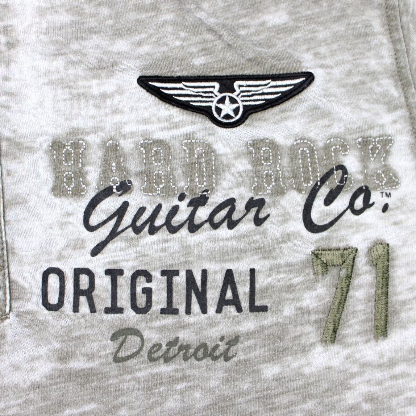 Hard Rock Cafe Hard Rock Guitar Polo Shirt Men Small Gray Short Sleeve Polo Shirt Polo Shirt Graphic Print... Size US S / EU 44-46 / 1 - 4 Thumbnail