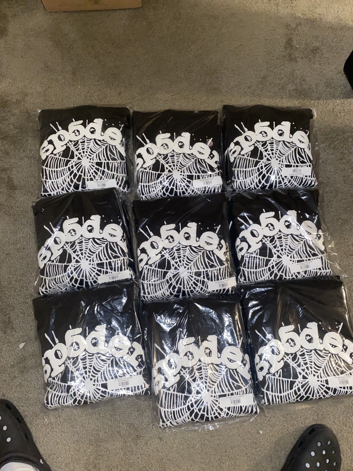 Spider Sp5der OG Web Hoodie | Grailed