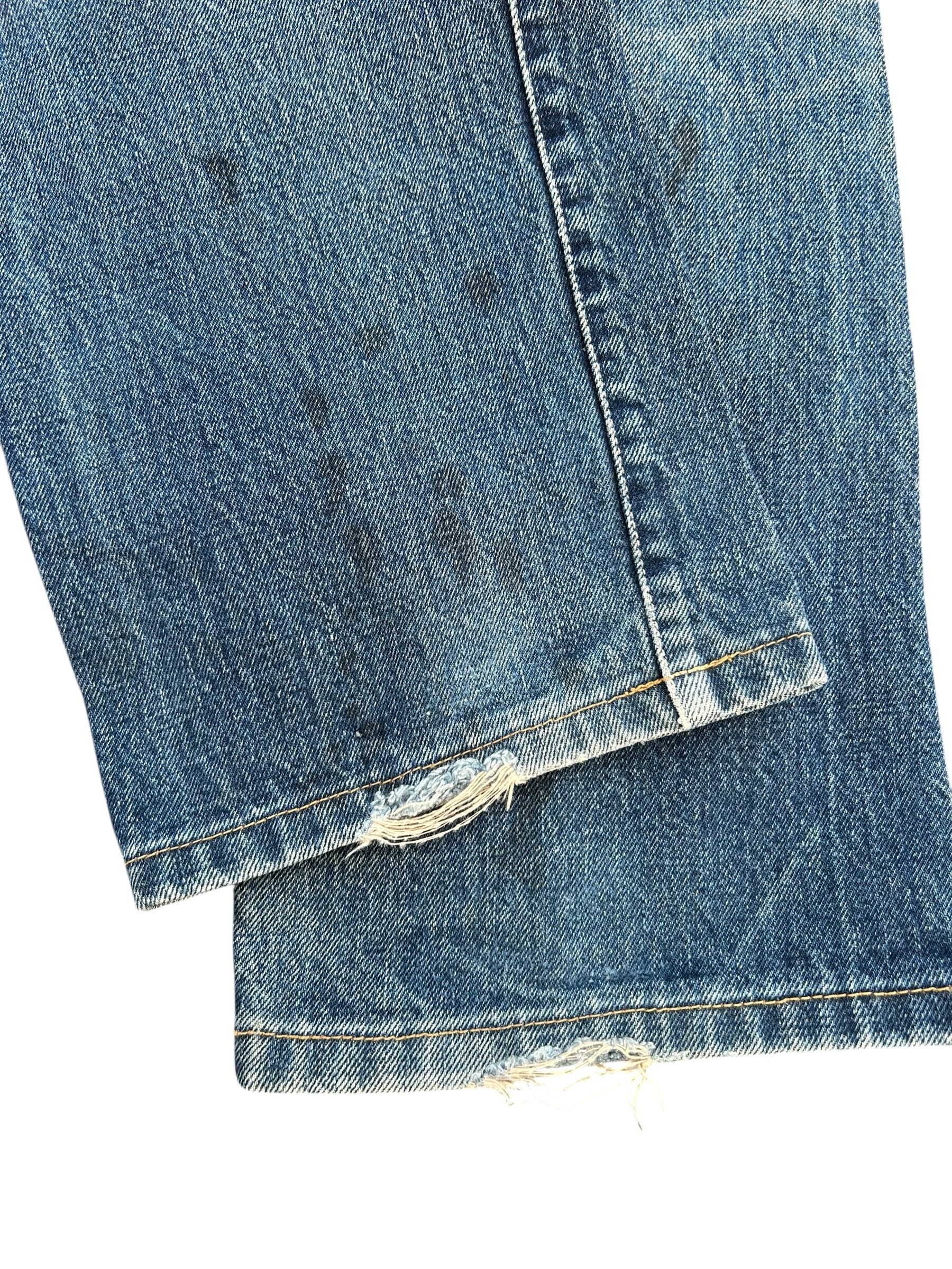 Kapital Vintage Levis Big E Selvedge Distressed Denim Jeans Size US 29 - 14 Thumbnail
