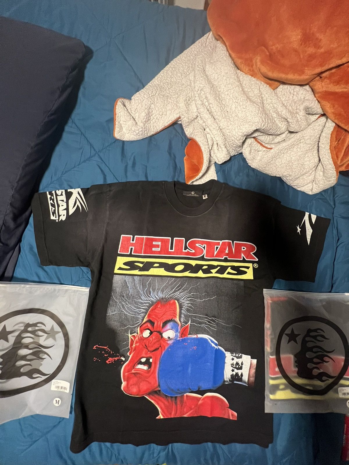 image of Hellstar Bigger Than Satan in Black, Men's (Size Medium)