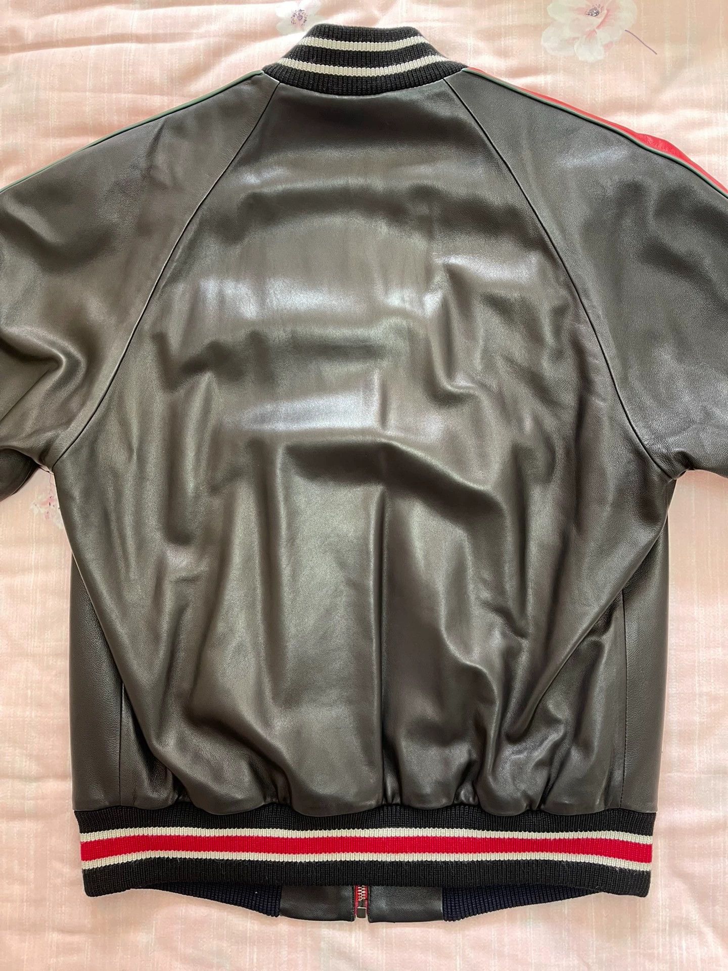 Gucci Gucci Basic Lambskin Leather Jacket Black Men's 50 Size US M / EU 48-50 / 2 - 2 Thumbnail