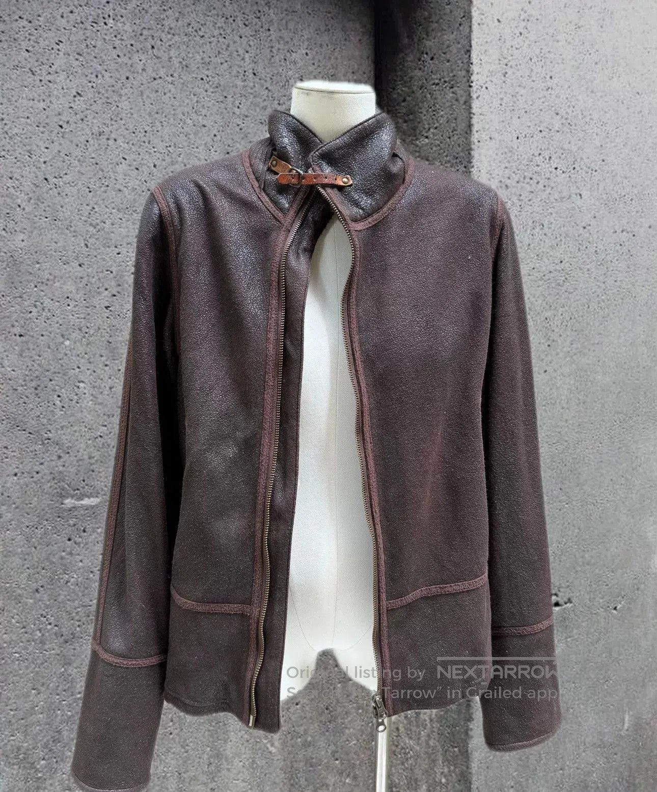Share Spirit Homme Share Spirit Rust Western Fur Collar Coat. Size US M / EU 48-50 / 2 - 1 Thumbnail