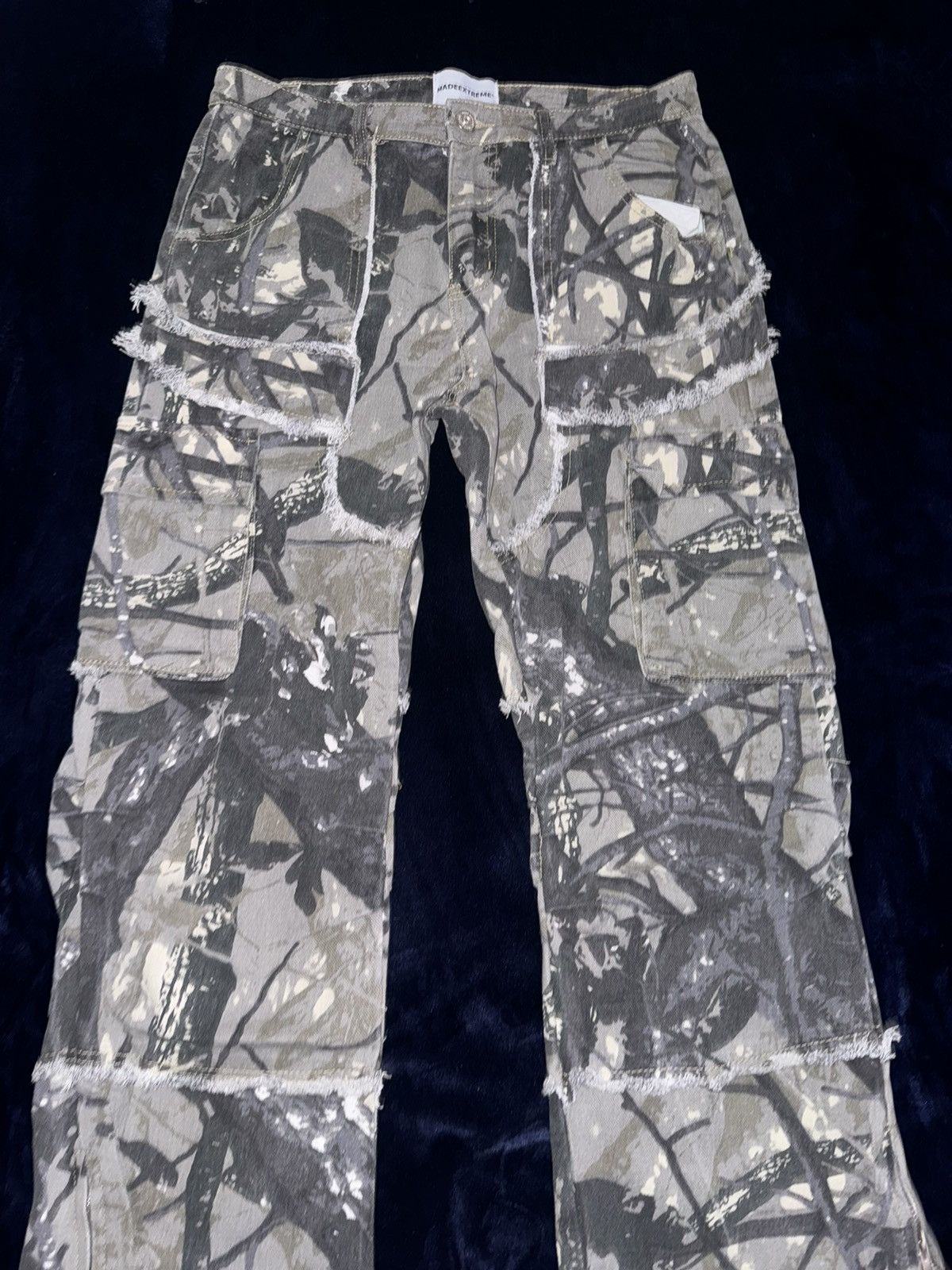 Other MADE EXTREME Casual Pants Unisex Camouflage White Size US 34 / EU 50 - 3 Thumbnail