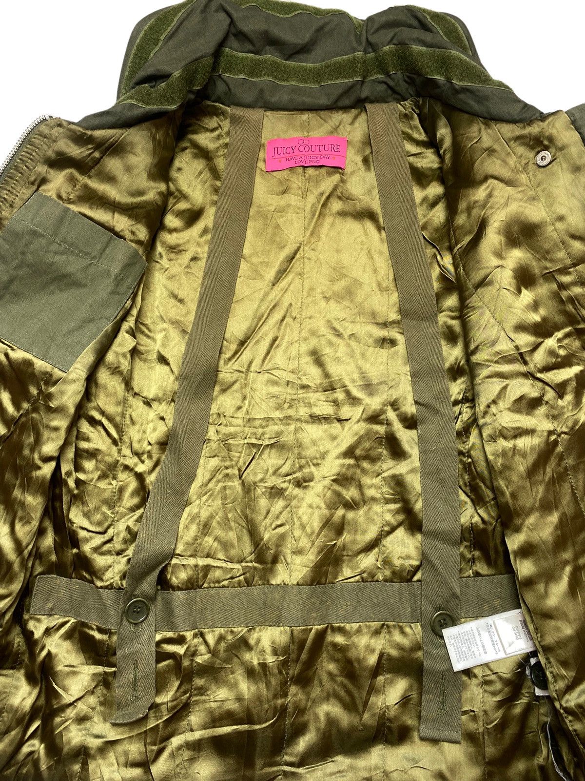 If Six Was Nine 2000s Juicy Couture - Aviator Backpack Jacket Size M / US 6-8 / IT 42-44 - 5 Thumbnail