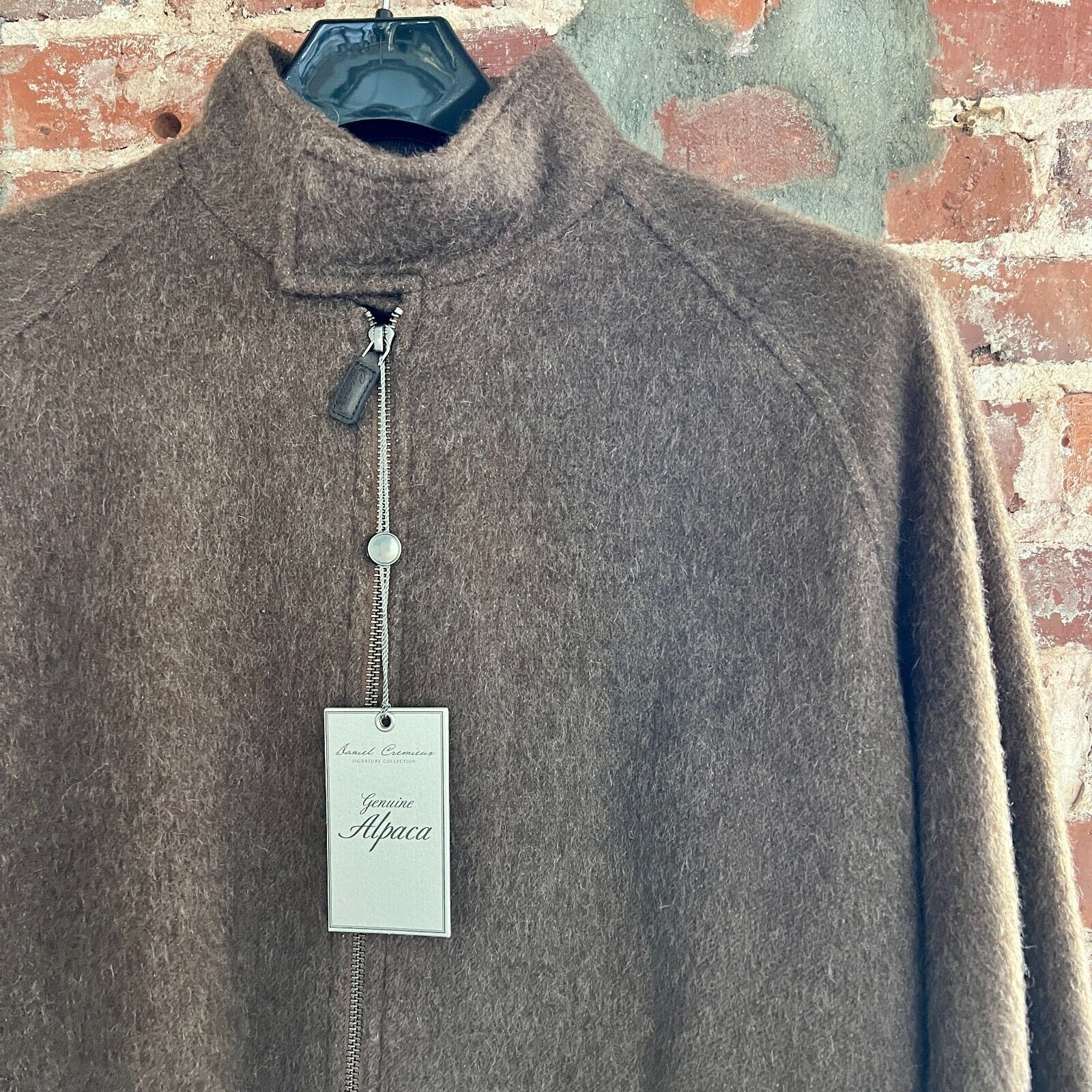 Daniel Cremieux Daniel Cremieux Brown Alpaca Jacket Size M NWT RETAILS $595 Size US M / EU 48-50 / 2 - 1 Thumbnail