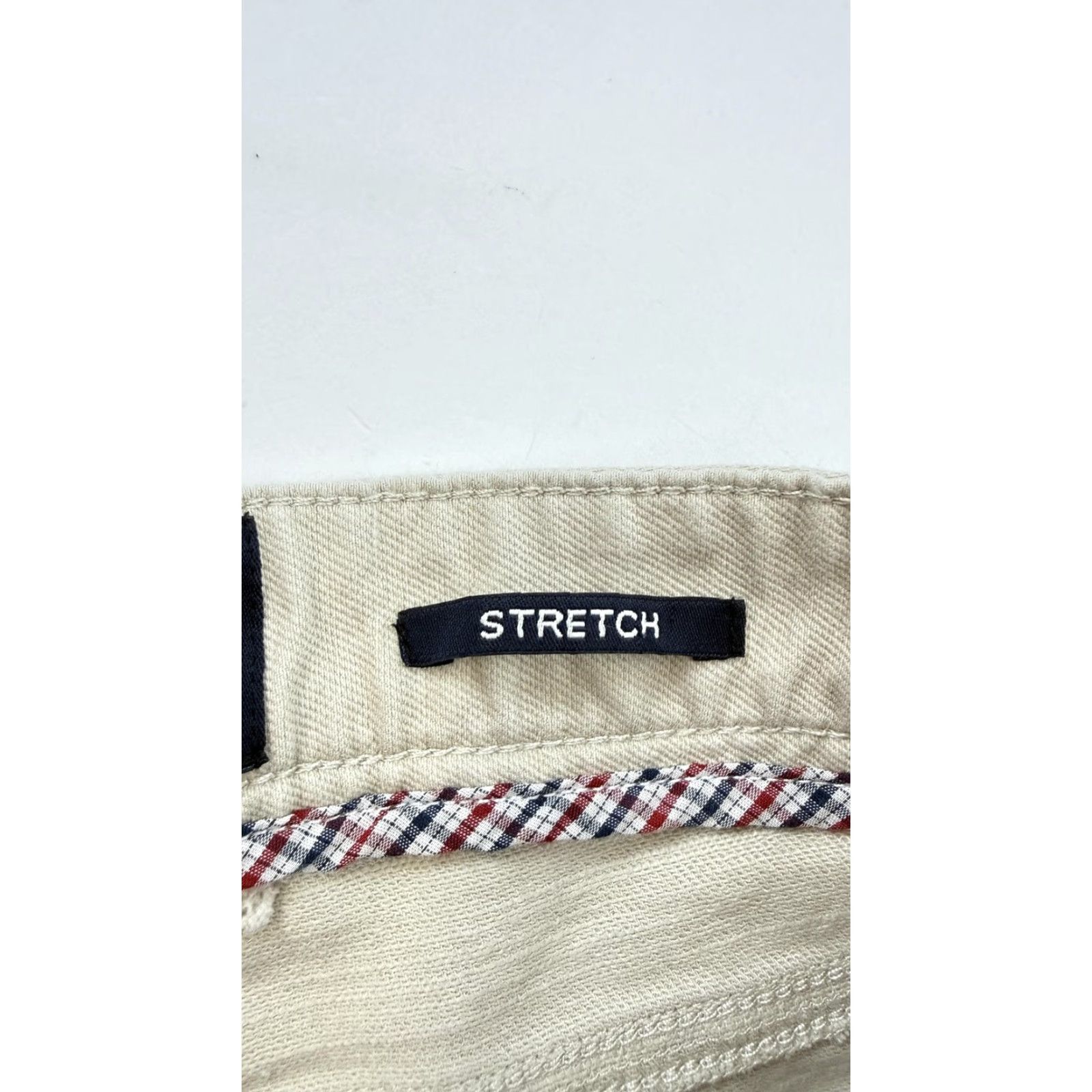 Ben Sherman Ben Sherman Pants Mens 30x30 Beige Slim Fit Stretch Chino Flat Front Casual Size US 30 / EU 46 - 3 Thumbnail