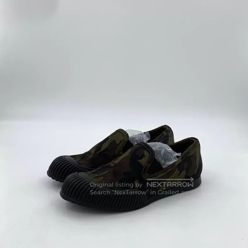 Prada Prada Camouflage colour-blocked one-pedal loafers Size US 5.5 / IT 35.5 - 1 Thumbnail