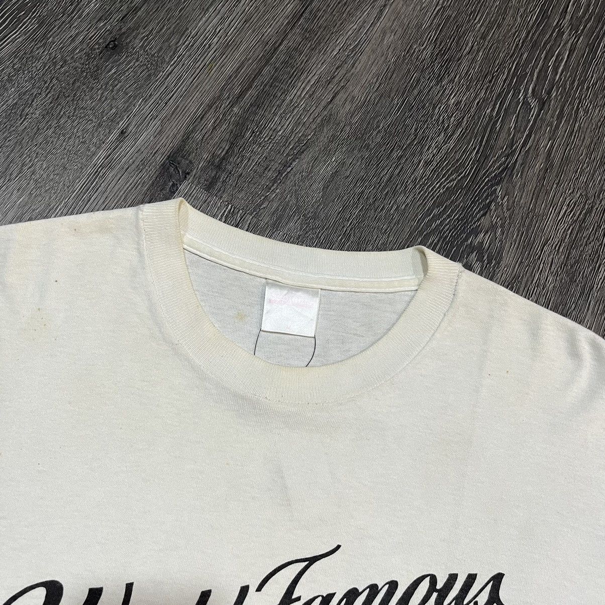 Supreme 2000s SUPREME World Famous Tee White Size US M / EU 48-50 / 2 - 10 Thumbnail