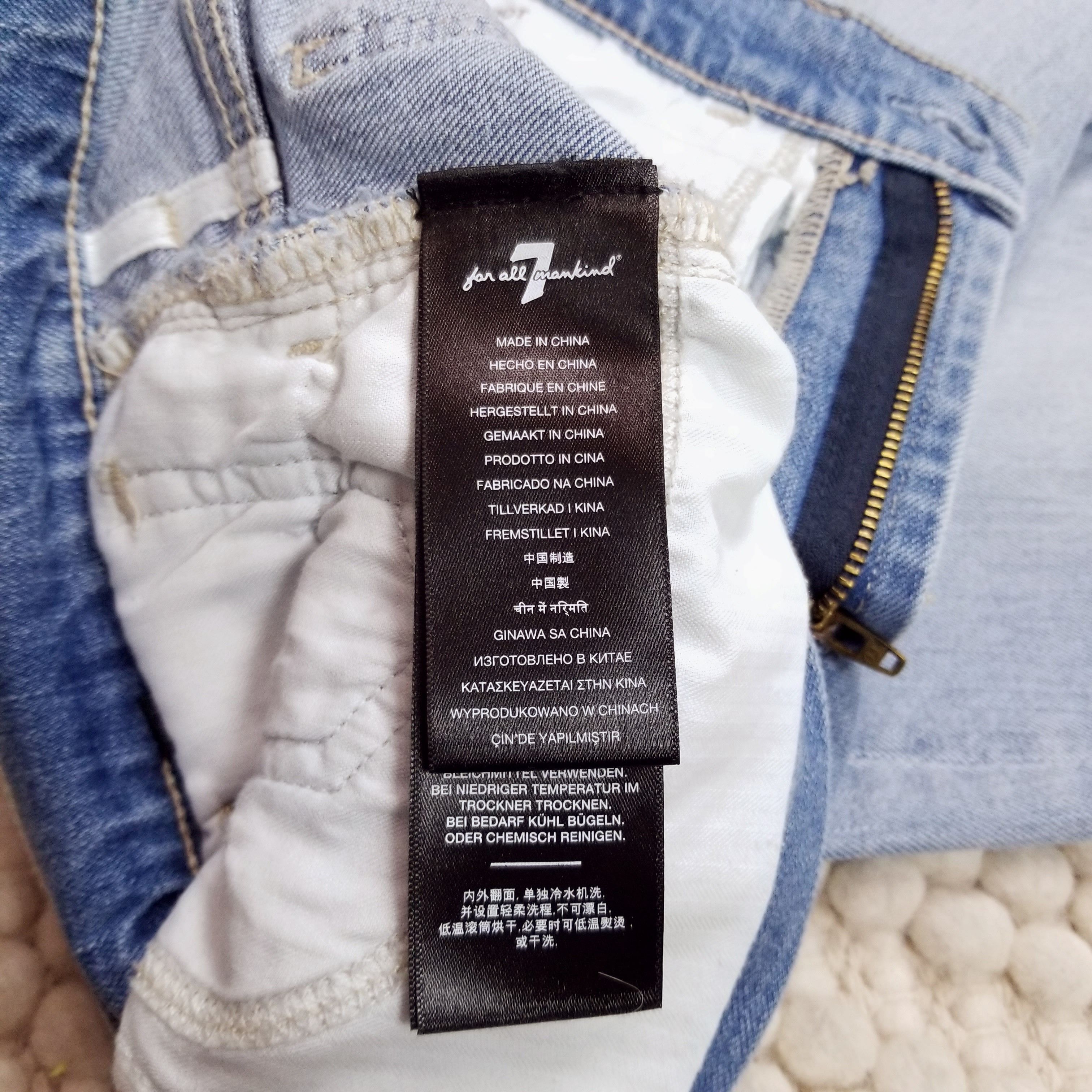 7 For All Mankind Easy Boot Jeans Size 26" / US 2 / IT 38 - 8 Thumbnail