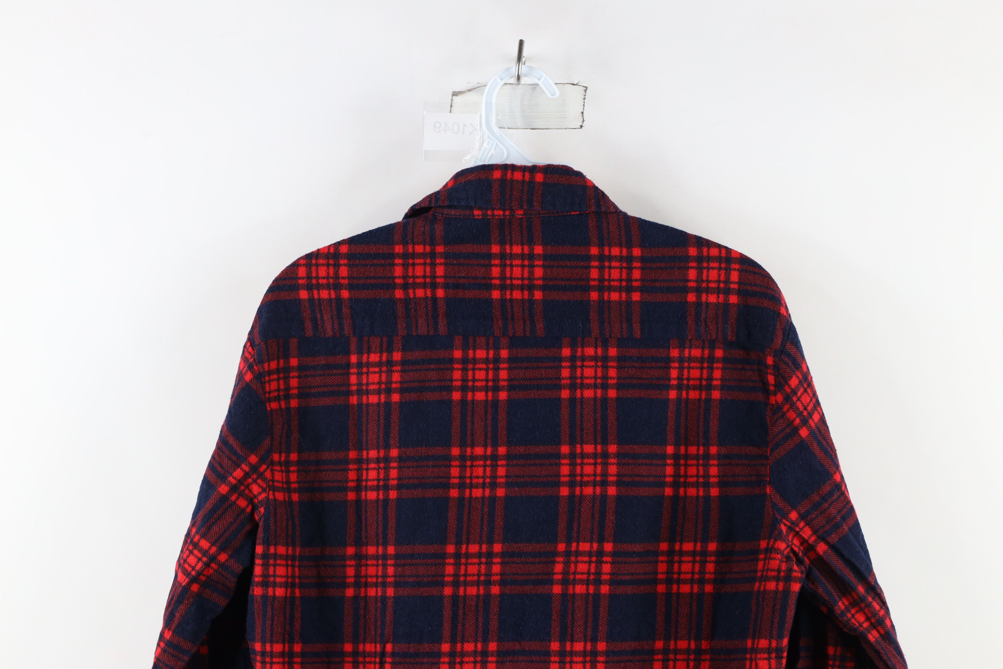 Vintage Vintage 70s Streetwear Collared Button Shirt Plaid USA Size US S / EU 44-46 / 1 - 8 Thumbnail
