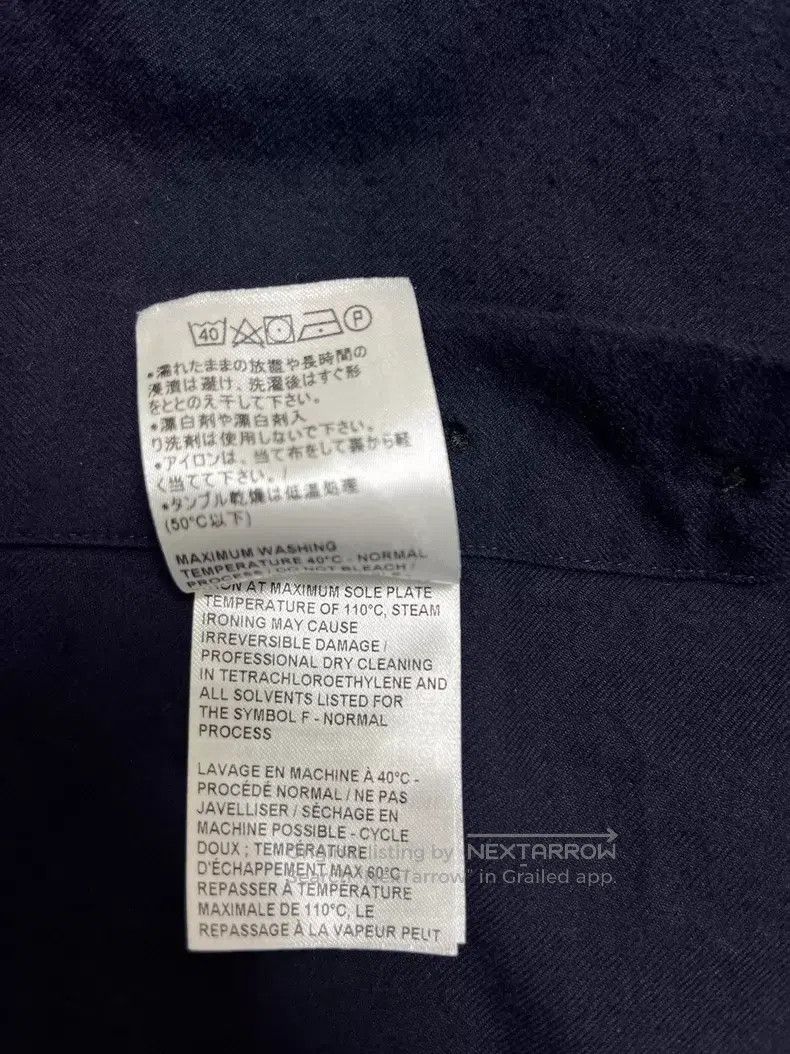 Thom Browne Thom Browne Single-Breasted Long-Sleeve Navy Shirt Size US S / EU 44-46 / 1 - 7 Thumbnail