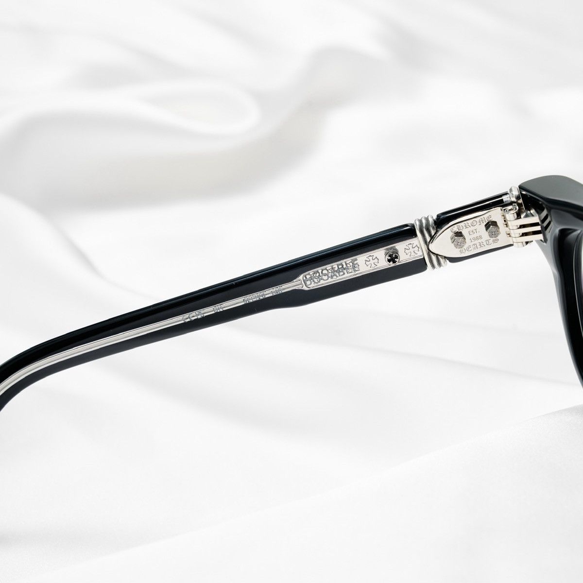 Chrome Hearts CHROME HEARTS DOOABLE BLACK GLASSES Size ONE SIZE - 5 Thumbnail