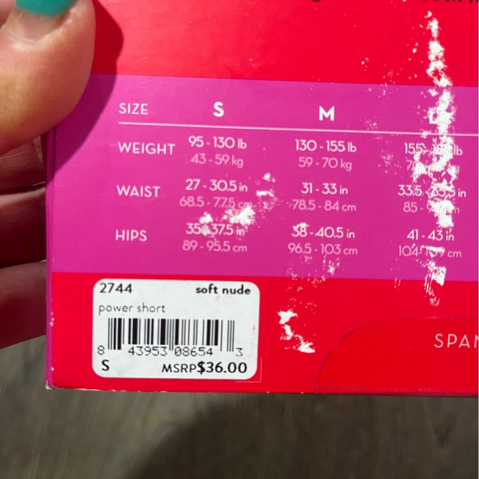 Spanx NWT Spanx Power Shorts 6" Seamless Ultra Soft Shapewear Sz S Size ONE SIZE - 5 Thumbnail