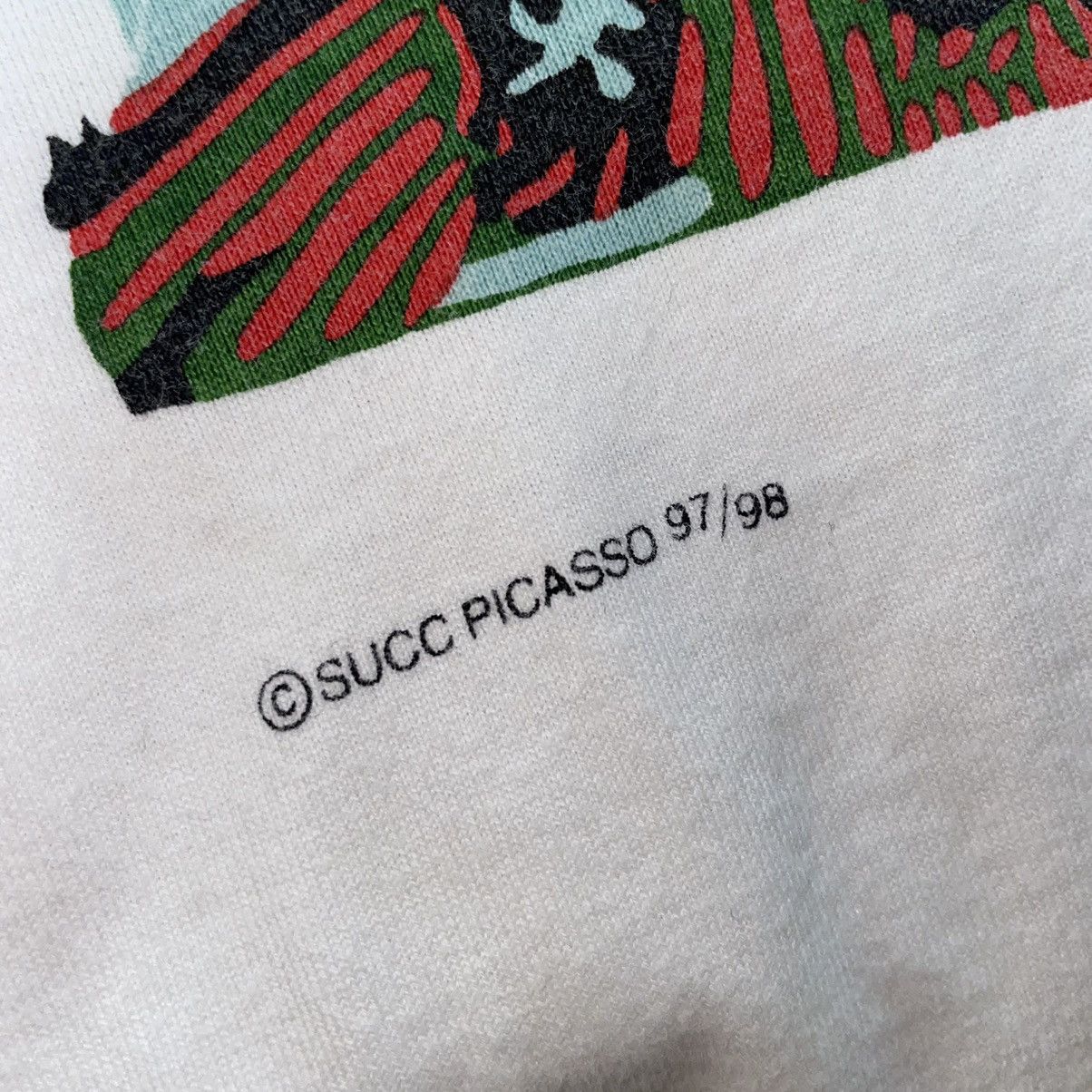 Vintage Picasso 90s Vintage T-Shirt Size US M / EU 48-50 / 2 - 4 Thumbnail