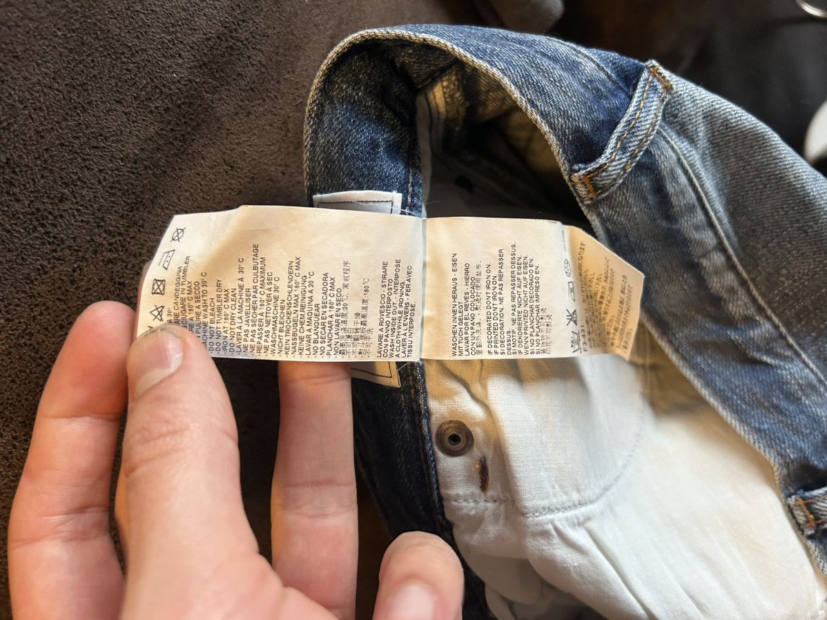 Maison Margiela Maison Martin Margiela Line 10 Slim Jeans - Size 48 Size US 32 / EU 48 - 14 Thumbnail