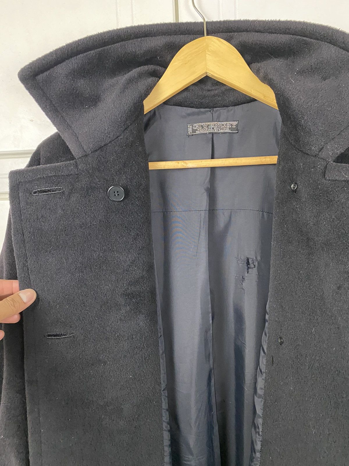 Givenchy ✅️Vintage Givenchy Wool Jacket Coat Size US XL / EU 56 / 4 - 6 Thumbnail