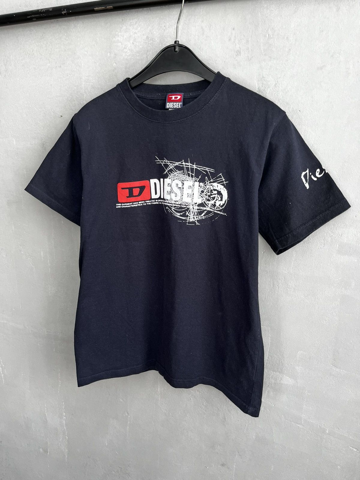 Diesel × Vintage Diesel big logo t shirt vintage size M Size US M / EU 48-50 / 2 - 1 Thumbnail