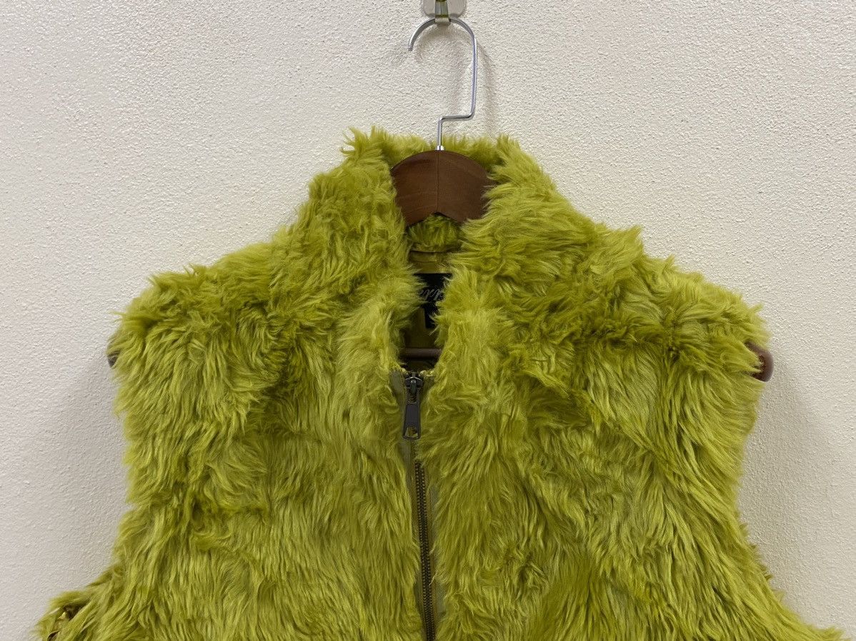 Japanese Brand × Vintage Vtg Diterrane Fur Vest Acrylic Mohair Size XL / US 12-14 / IT 48-50 - 5 Thumbnail